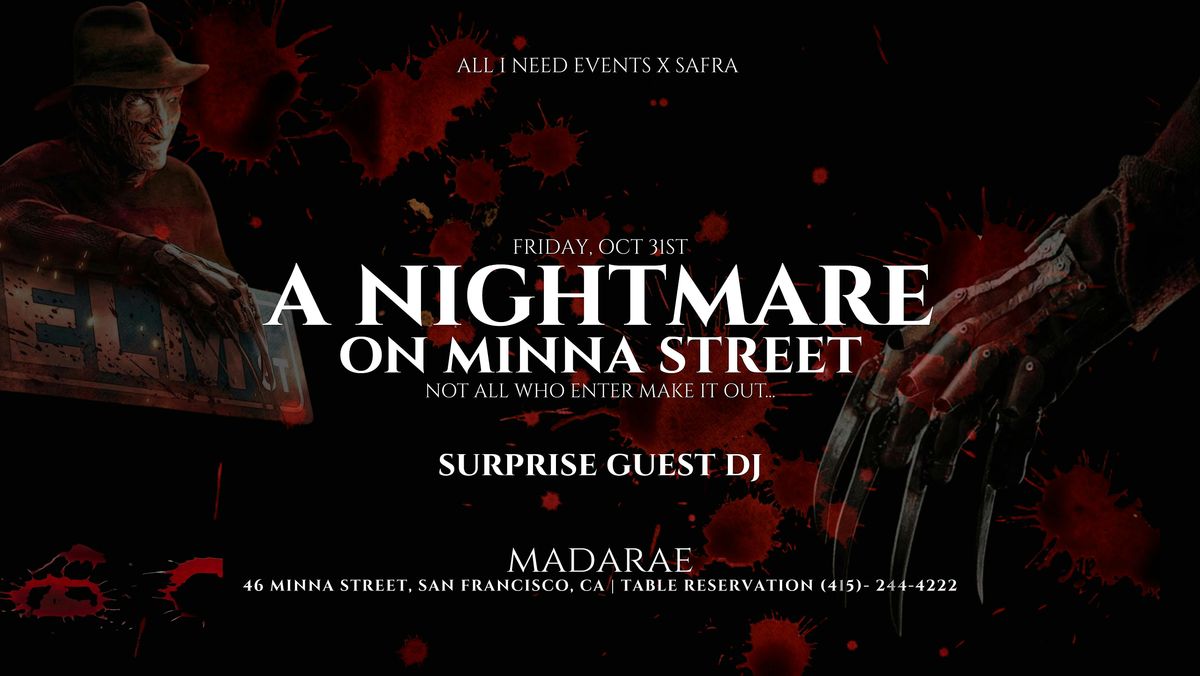 Halloween: A Nightmare On Minna Street with Surprise Guest, 31 October | Event in San Francisco | AllEvents
