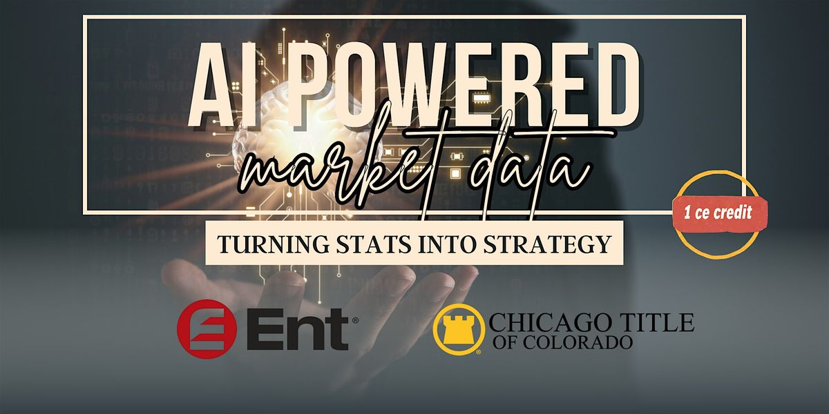 AI Powered Market Data | 1 CE Credit, 22 October | Event in Denver | AllEvents