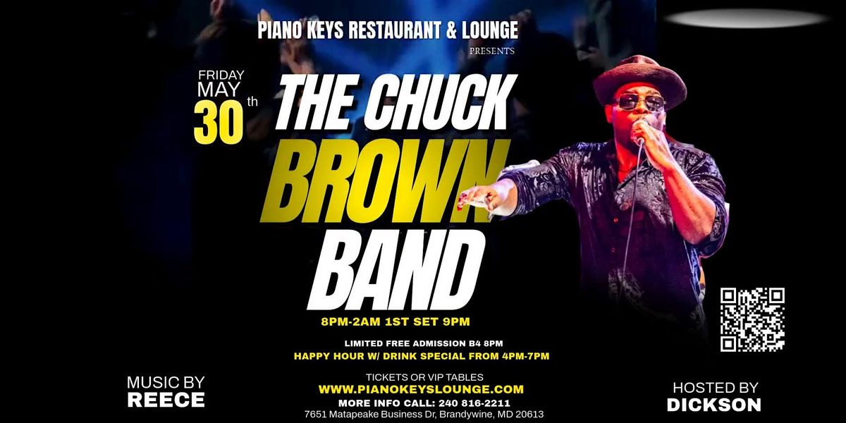 The Chuck Brown Band @ Piano Keys Lounge - Fri - May 30th, 30 May | Event in Brandywine | AllEvents