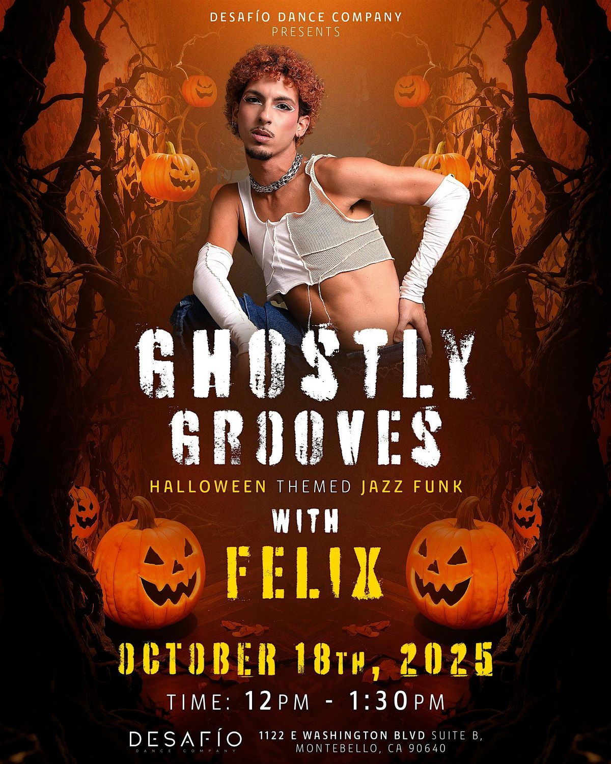 Halloween Themed Ghostly Grooves Jazz Funk Workshop, 18 October | Event in Montebello | AllEvents