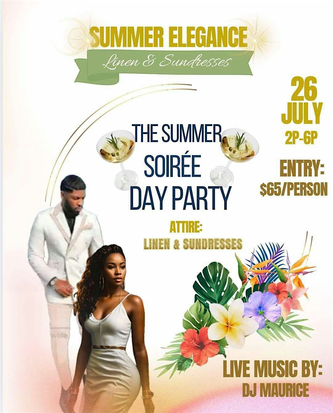 Summer Soiree Day Party 2025, 26 July | Event in Fayetteville | AllEvents