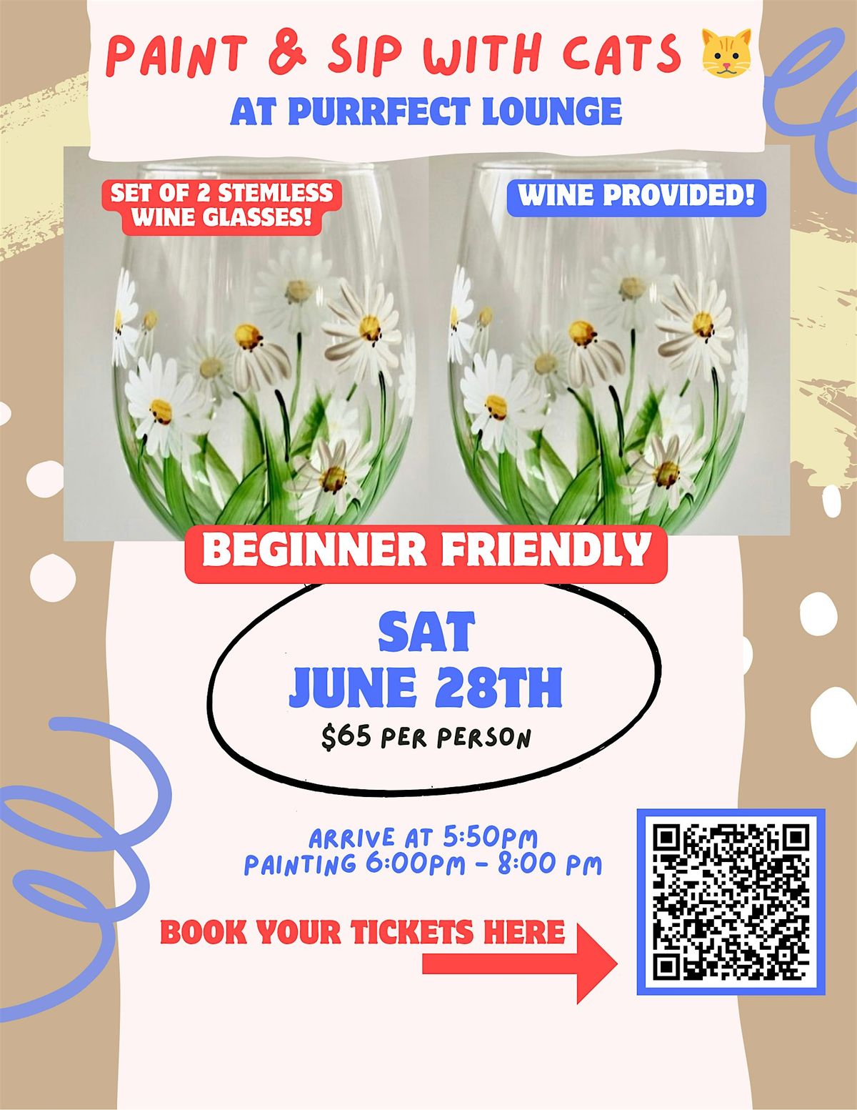 Paint & Sip with Cats at Purrfect Lounge, 28 June | Event in Plainville | AllEvents