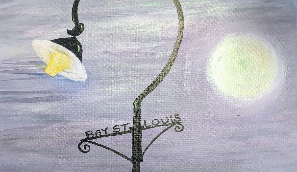 Moonlight on the Bay Paint Night with Taylor Wolfe, 14 August | Event in Bay St. Louis | AllEvents