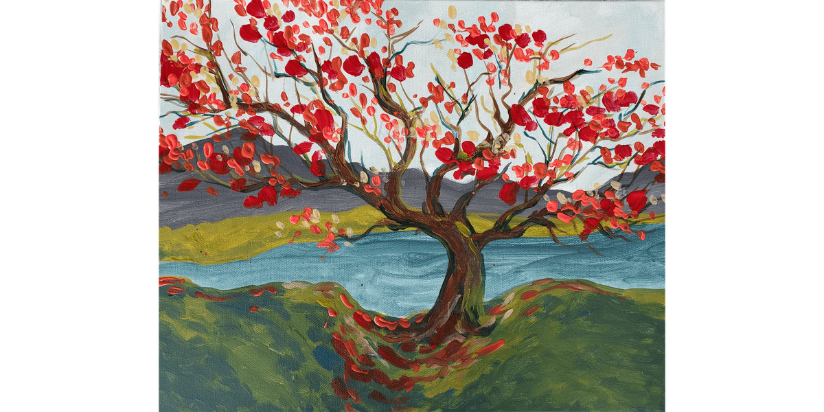 Cliffside Retreat - Paint and Sip in Fishkill | Classpop!™, 3 September | Event in Fishkill | AllEvents
