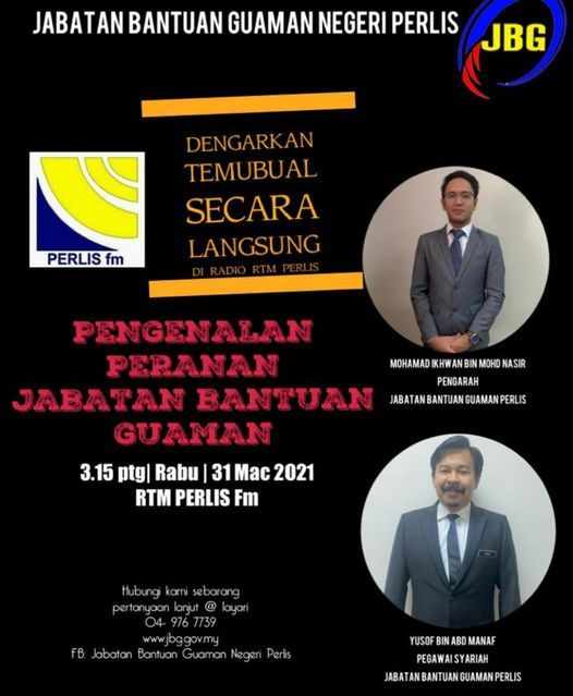 Temubual Secara Langsung Di Radio Rtm Perlis Fm March 31 2021 Online Event Allevents In
