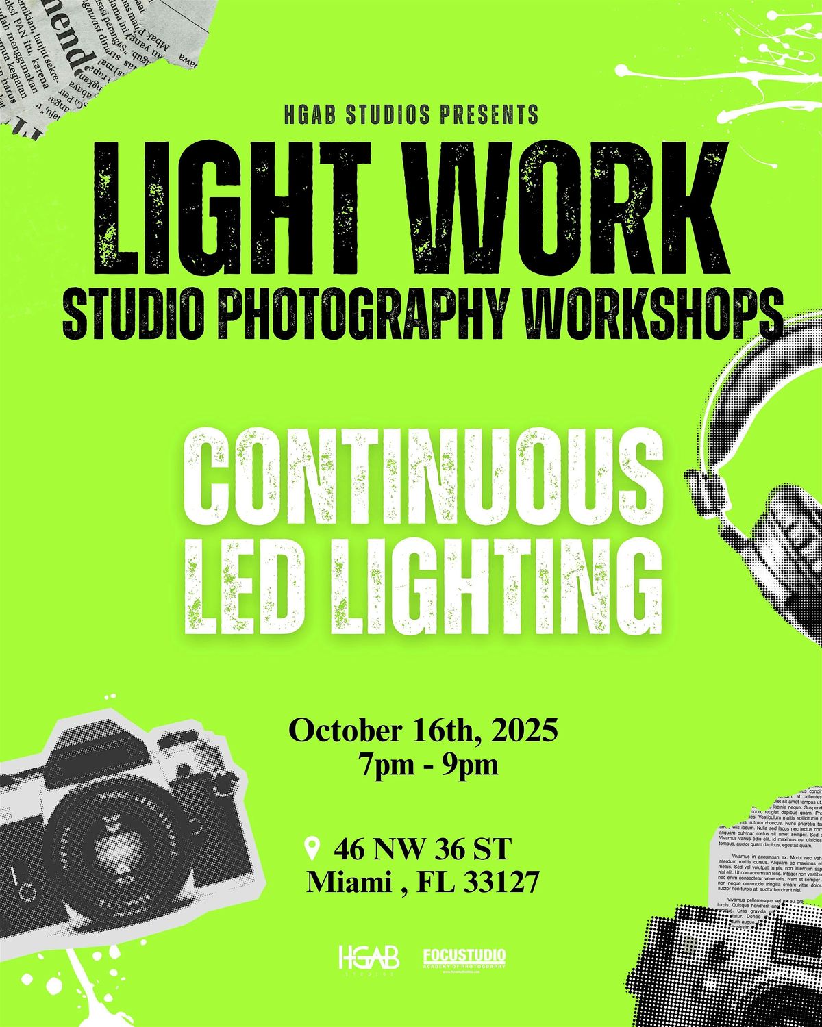 Class 2: Continuous LED Lighting, 16 October | Event in Miami | AllEvents