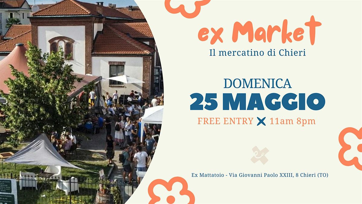 ExMarket - Il mercatino di Chieri, 25 May | Event in Chieri | AllEvents
