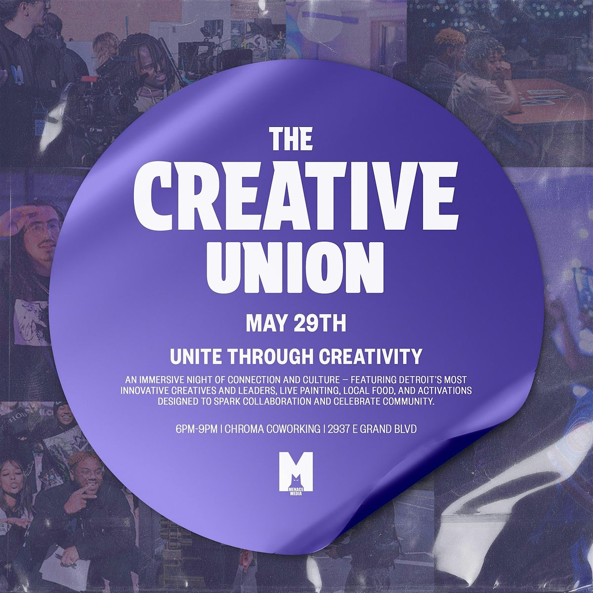 The Creative Union, 29 May | Event in Detroit | AllEvents