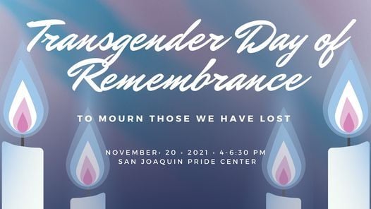 Transgender Day of Remembrance, 20 November | Event in Stockton | AllEvents.in