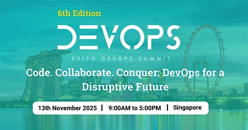 6th Edition Exito DevOps Summit, 13 November | AllEvents