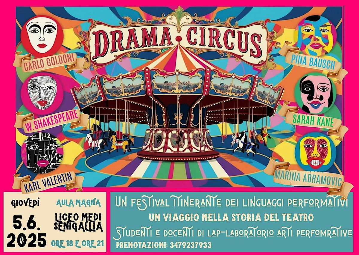 DRAMA CIRCUS, 5 June | Event in Senigallia | AllEvents