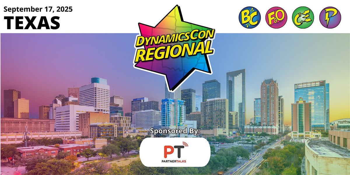 DynamicsCon Regional: Texas, 17 September | Event in Grapevine | AllEvents