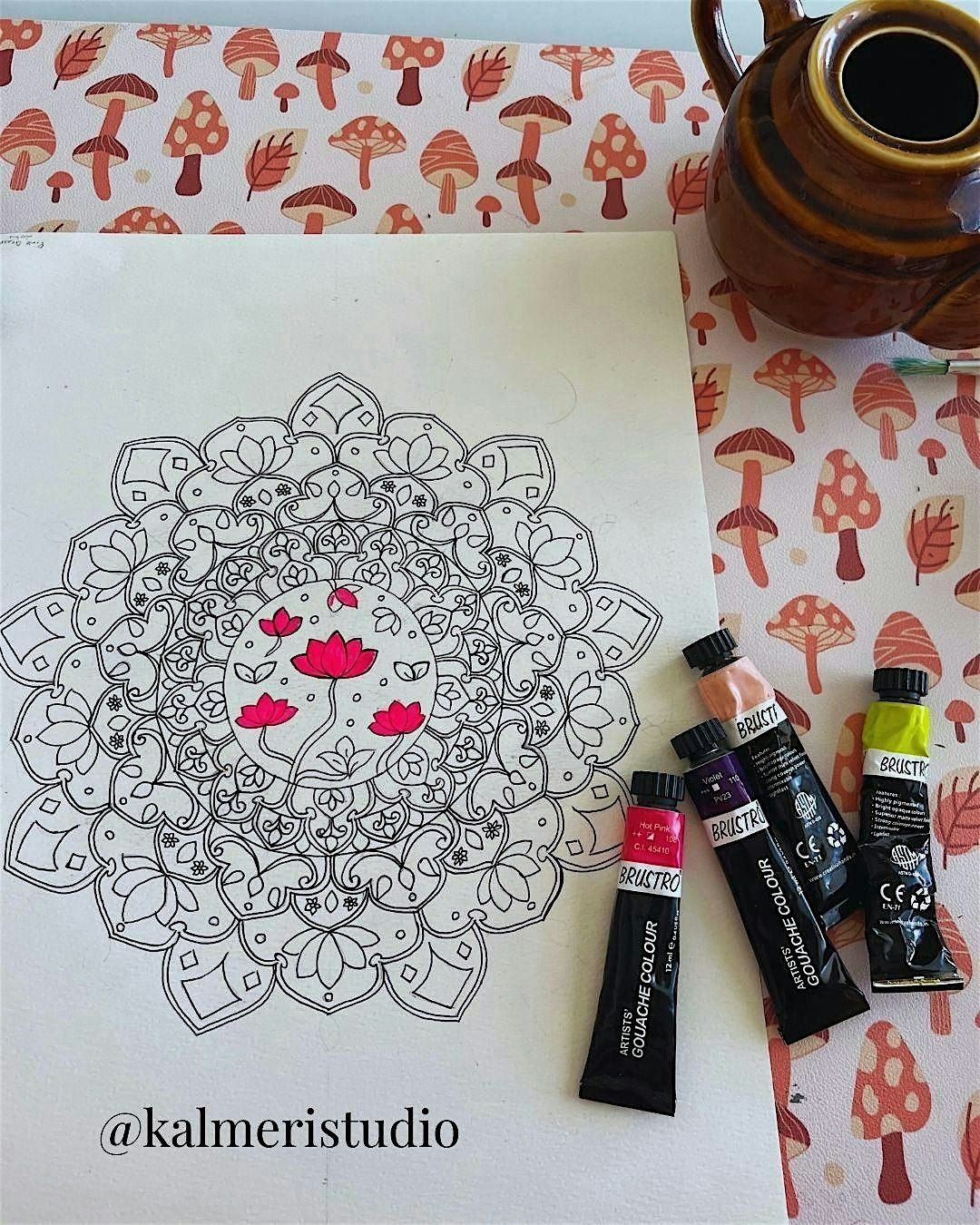 Mindful Mandala Colouring Workshop, 25 October | Event in Calgary | AllEvents