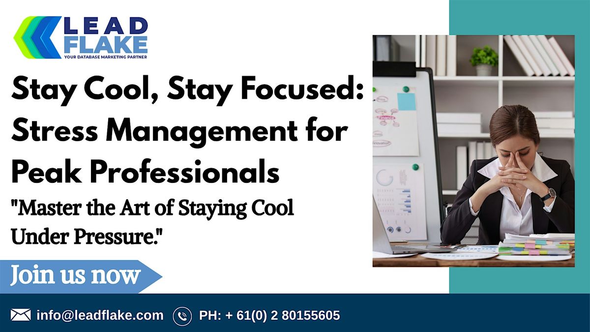 Conquering Stress in Today’s Workplace -  Workshop in Napier, 15 July | Event in Napier | AllEvents