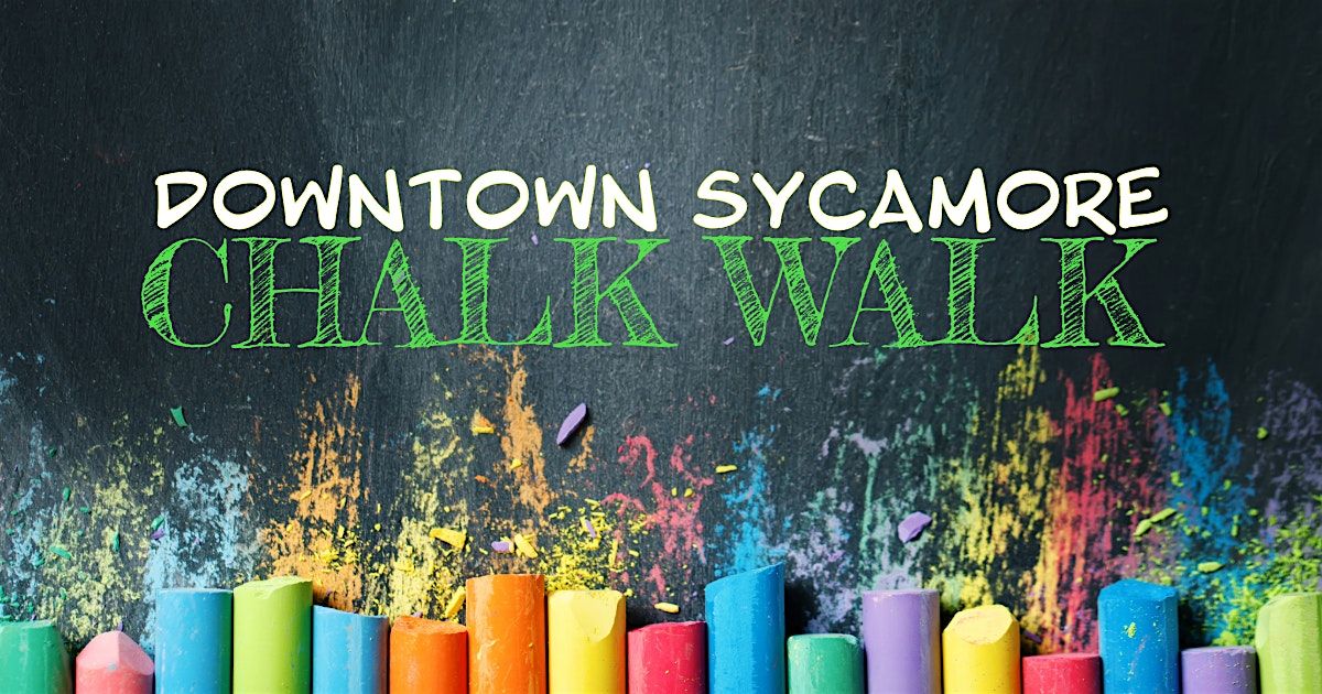 Downtown Sycamore Chalk Walk, 13 September | Event in Sycamore | AllEvents
