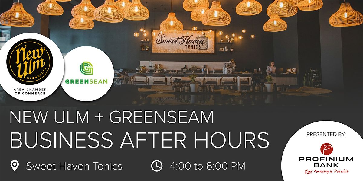 New Ulm + GreenSeam Business After Hours, 10 July | Event in New Ulm | AllEvents