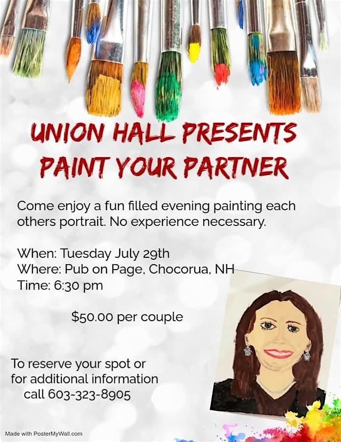 Paint Your Partner, 29 July | Event in Tamworth | AllEvents