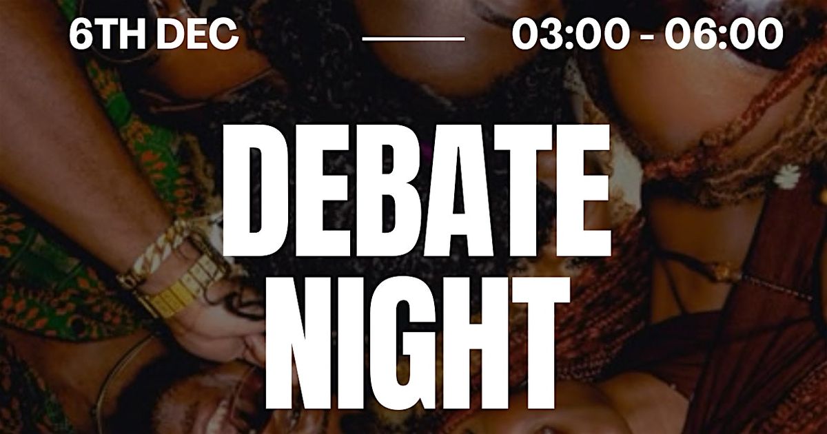 FBF's Debate & Game Night, 6 December | Event in Ottawa | AllEvents