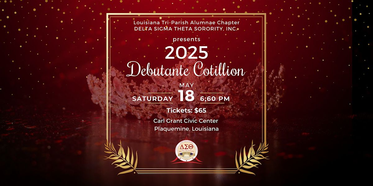 2025 Debutante Cotillion, 18 May | Event in Plaquemine | AllEvents