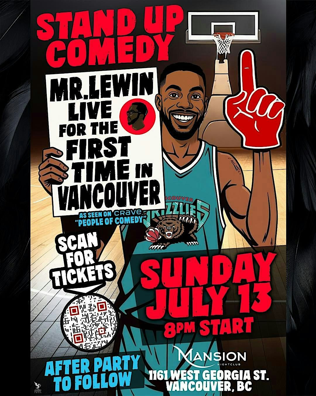 Mr. Lewin live in Vancouver !, 13 July | Event in Vancouver | AllEvents