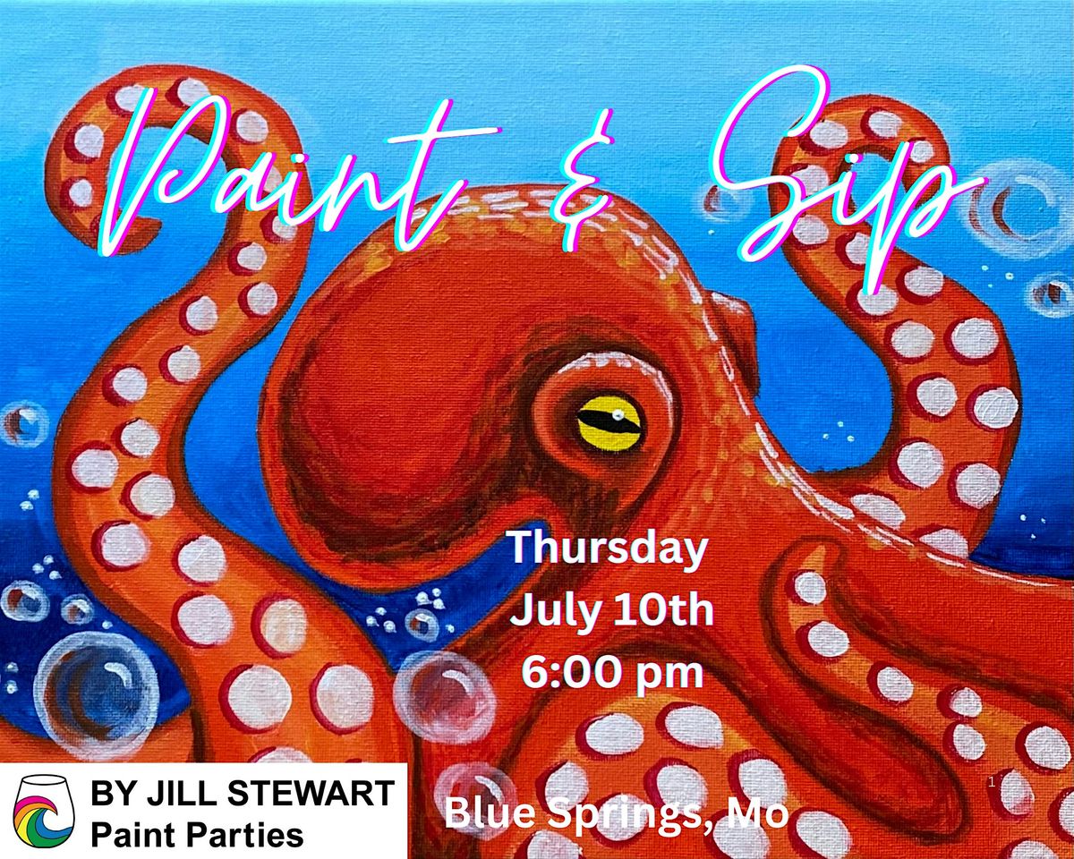 Octopus Paint Party, 10 July | Event in Blue Springs | AllEvents