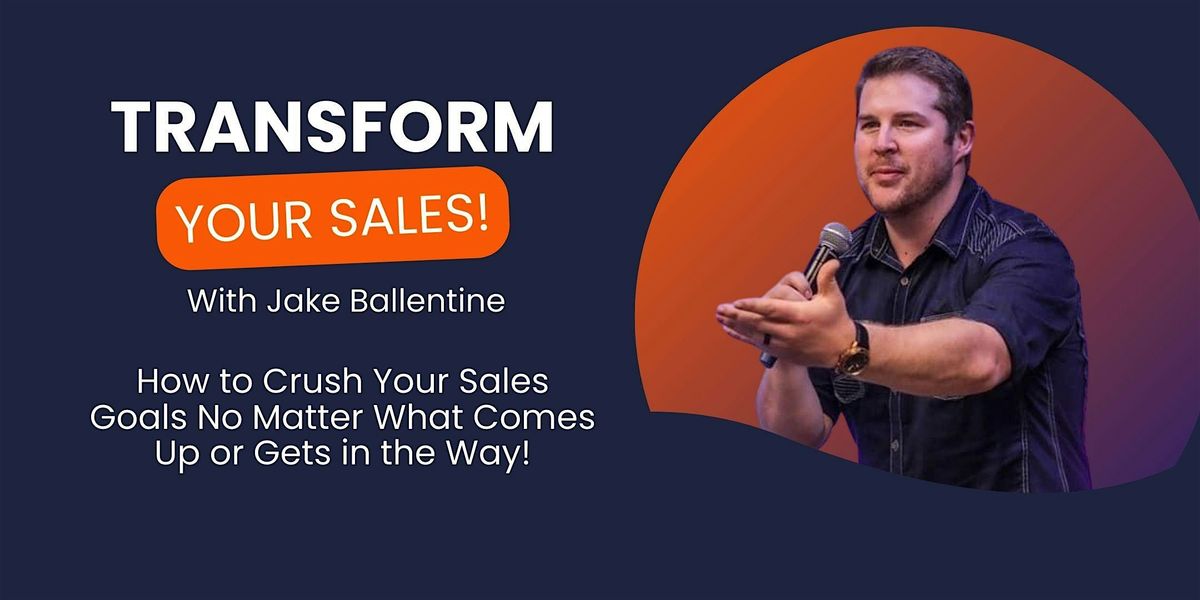 Transform Your Sales! One Day Workshop, 15 May | Event in Lindon | AllEvents