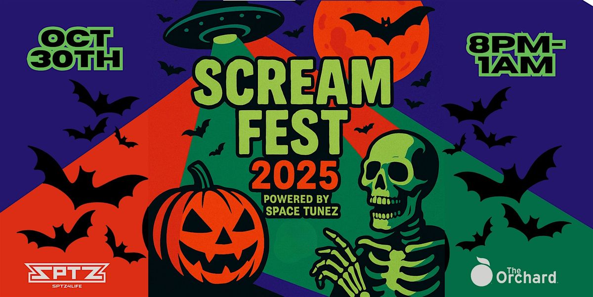 SCREAM FEST 2025 powered by the Space Tunez, 30 October | Event in Haltom City | AllEvents