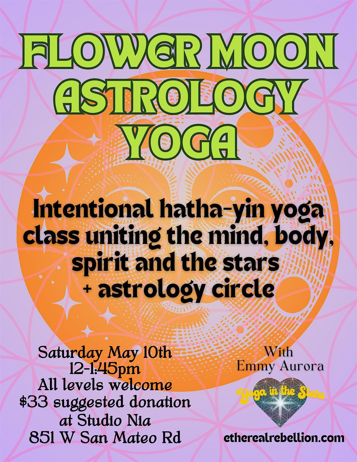 Flower Moon Astrology Yoga | Event in Santa Fe | AllEvents