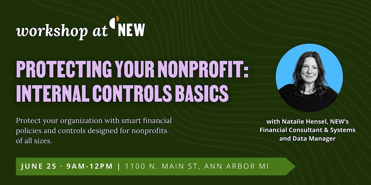 Protecting Your Nonprofit: Internal Controls Basics, 25 June | Event in Ann Arbor | AllEvents