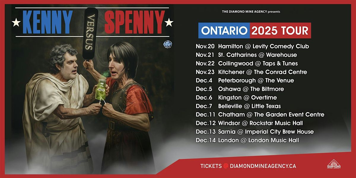 Kenny Vs Spenny Live In Peterborough, 4 December | Event in Peterborough  | AllEvents