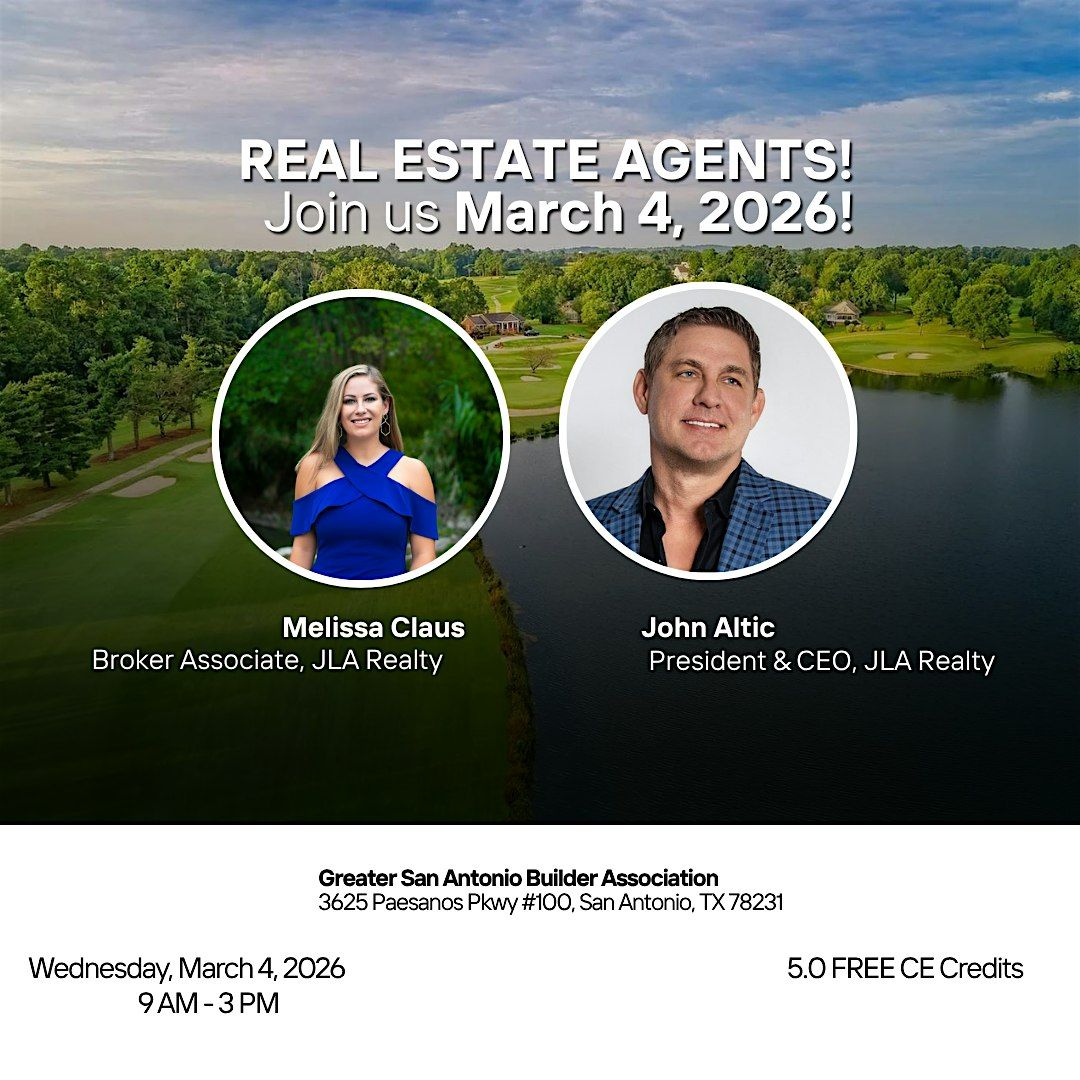 Real Estate Contracts Bootcamp 5 Free CE Credits, 4 March | Event in San Antonio | AllEvents