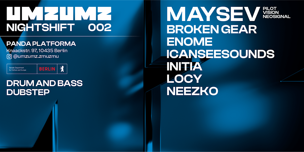 UMZ UMZ: Nightshift 002, 24 October | Event in Berlin | AllEvents