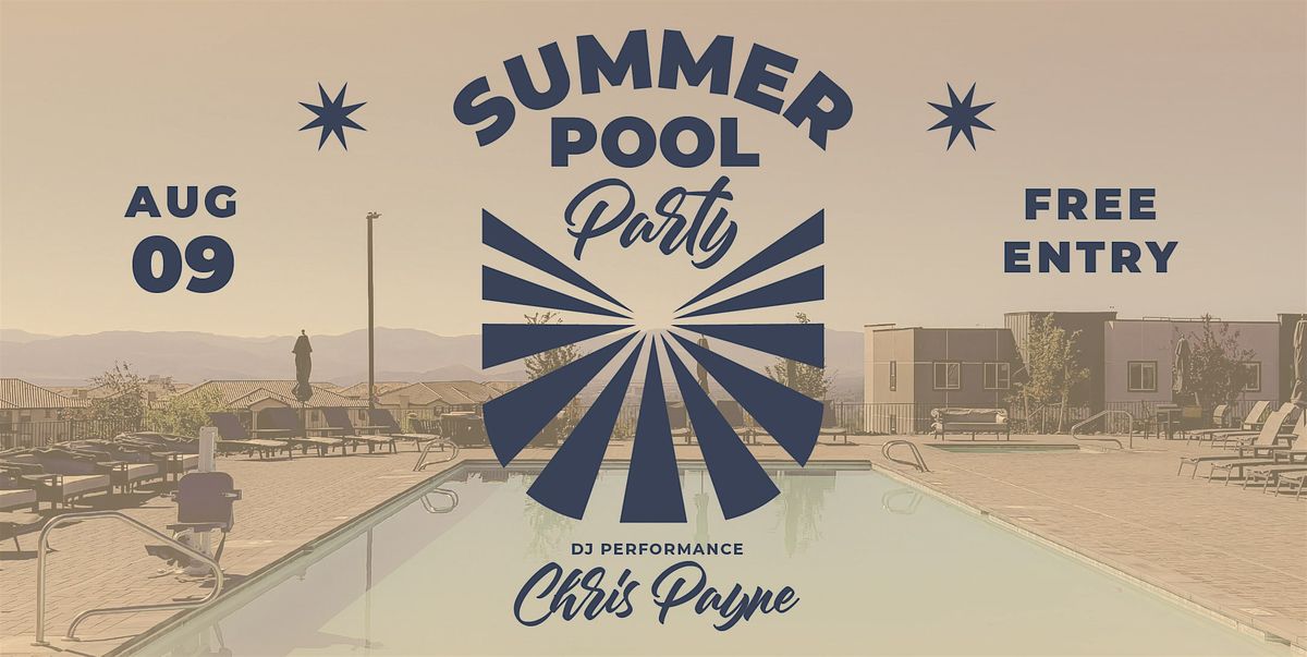The Overlook Summer Pool Party, 9 August | Event in Reno | AllEvents