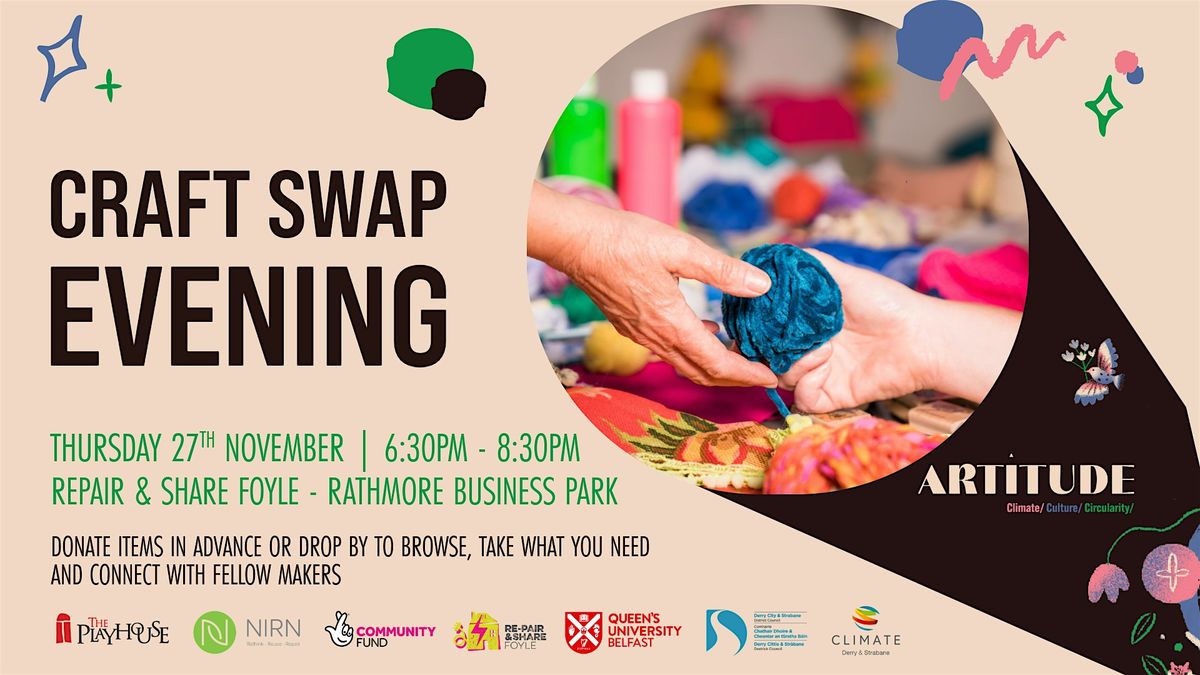 Craft Swap Evening - Free Event - Everyone Welcome | Event in Londonderry | AllEvents