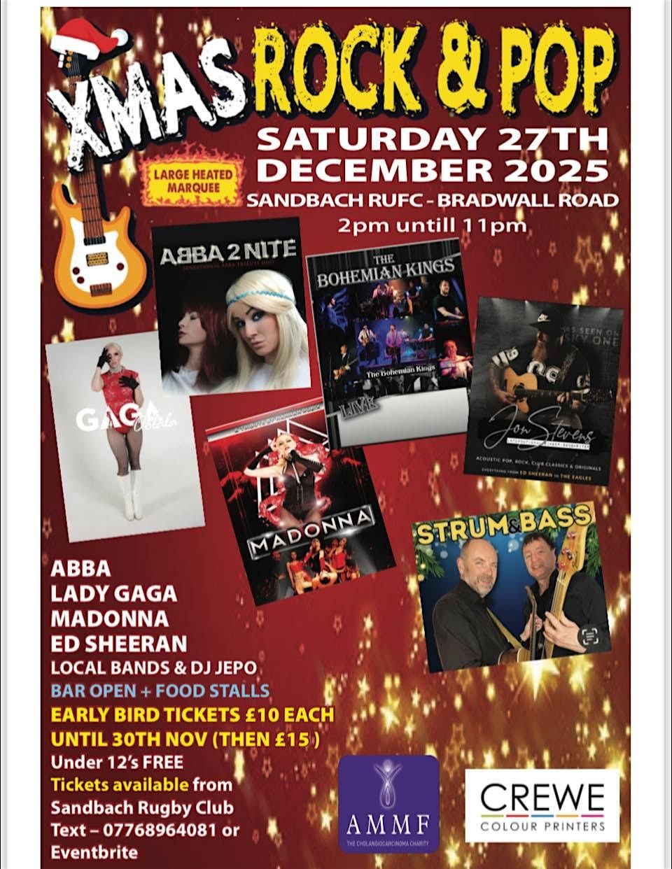 Xmas Rock n Pop Fest, 27 December | Event in Sandbach | AllEvents
