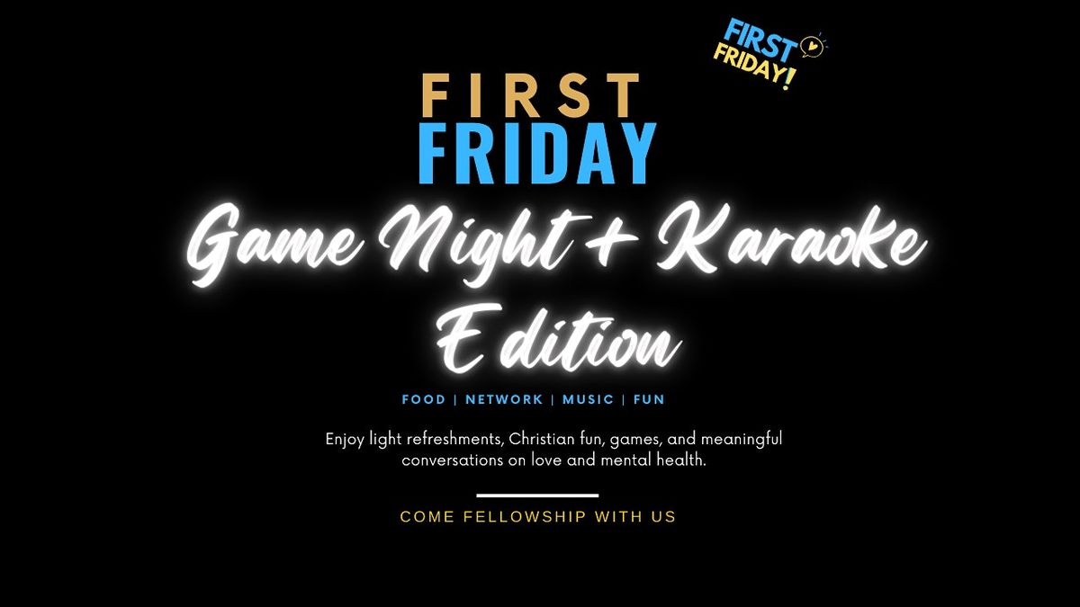 First Friday: Game Night + Karaoke Edition, 6 June | Event in Brooklyn | AllEvents