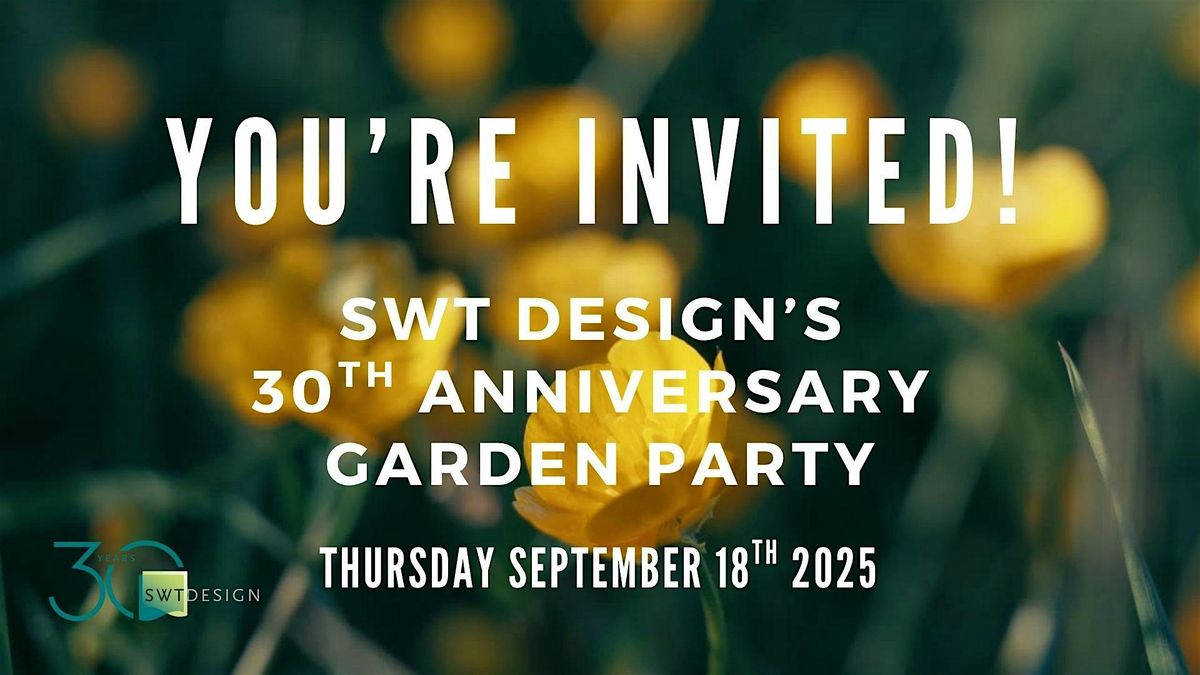 SWT Design's 30th Anniversary Party, 18 September | Event in St. Louis | AllEvents