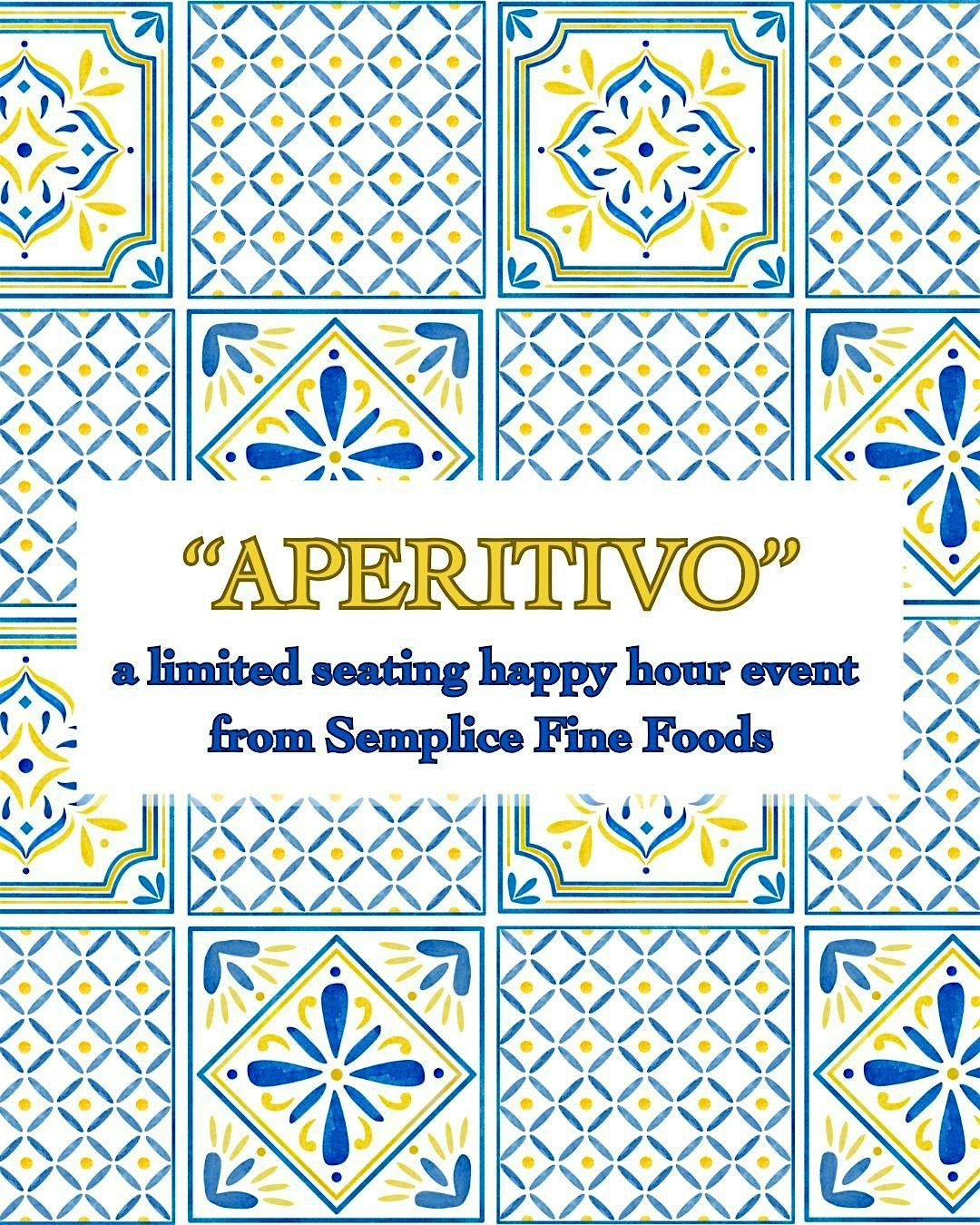 APERITIVO by Semplice Fine Foods, 1 August | Event in Collingswood | AllEvents