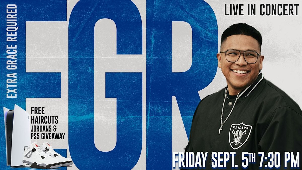 EGR (Extra Grace Required) Live in Concert, 5 September | Event in Concord | AllEvents