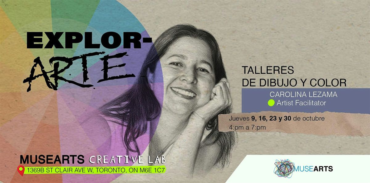 ExplorArte: Talleres de Dibujo y Color con Carolina Lezama | Event in Toronto | AllEvents