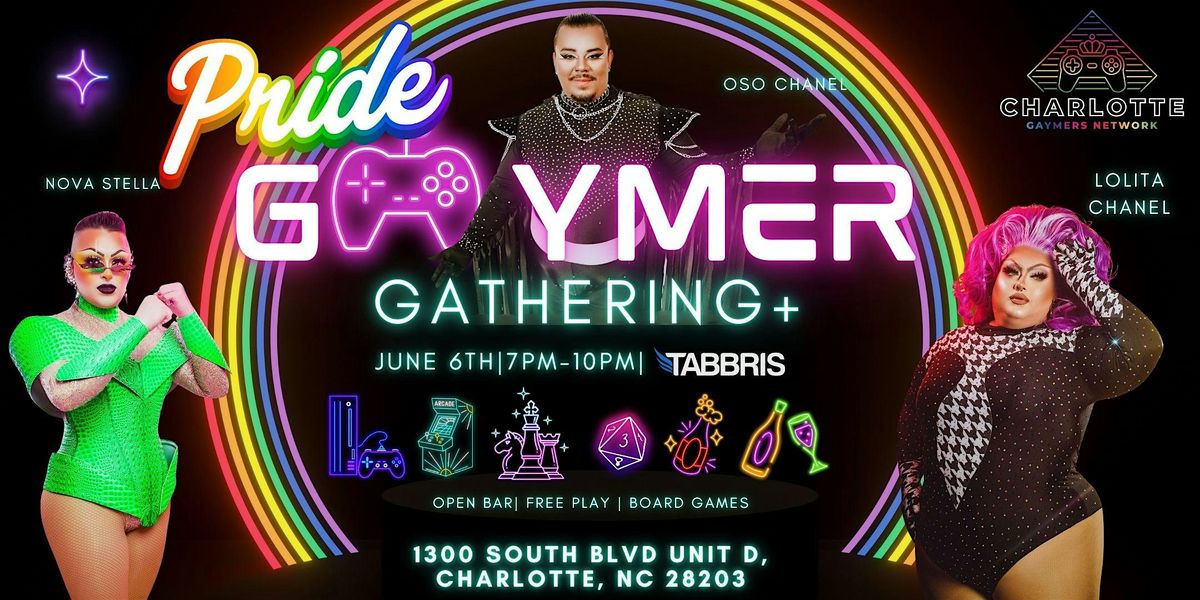 CGN Presents: Gaymer Gathering **Pride Edition**, 6 June | Event in Charlotte | AllEvents