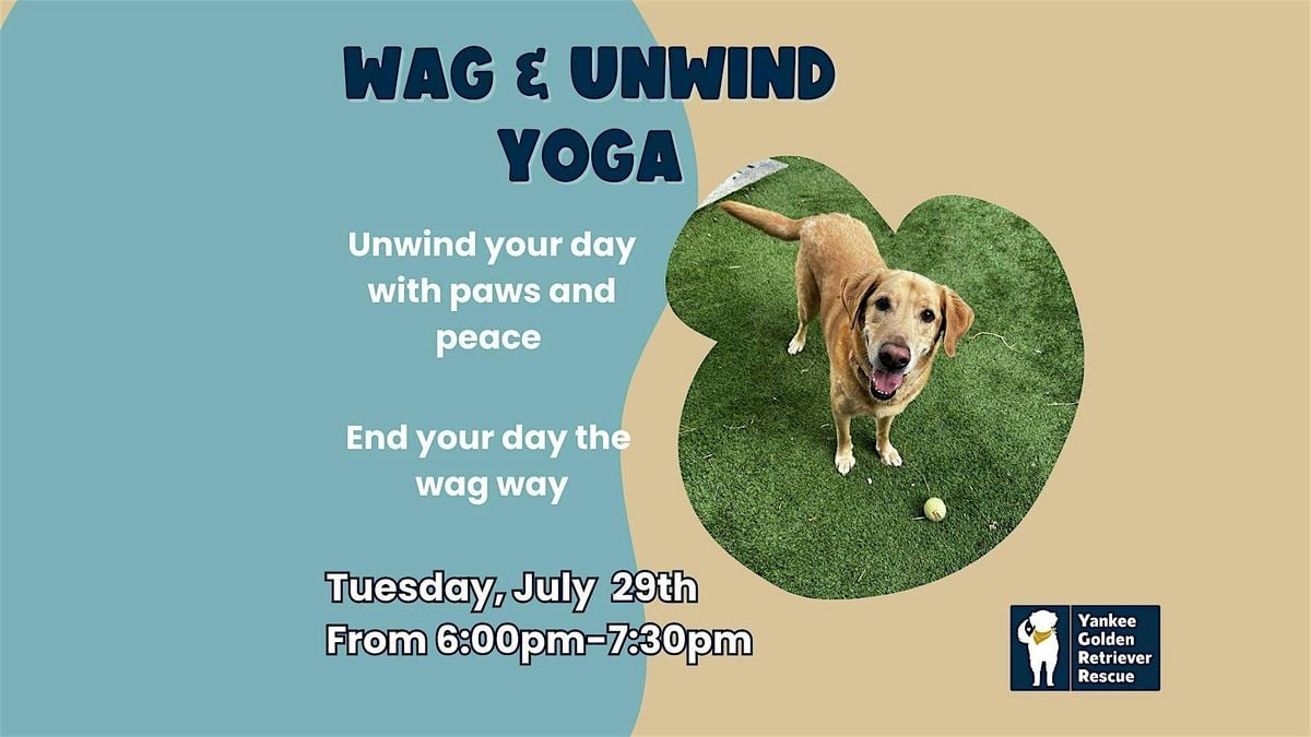 Wag and Unwind Yoga, 29 July | Event in Hudson | AllEvents