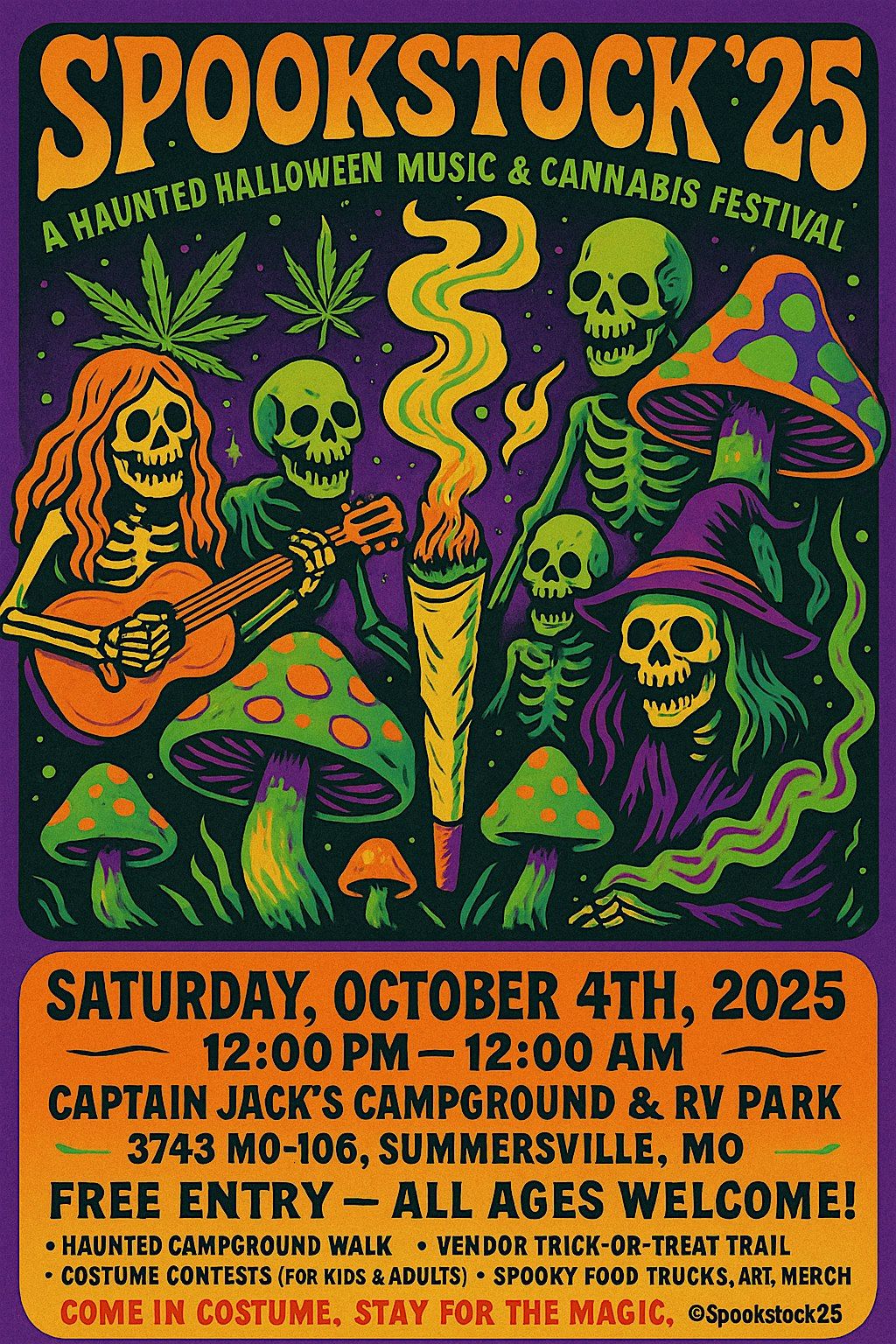 Spookstock '25, 3 October | Event in Summersville | AllEvents