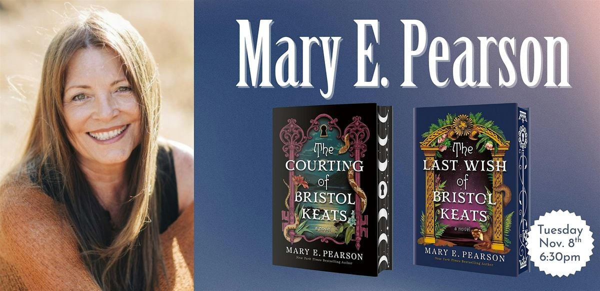 Mary E. Pearson, 18 November | Event in Plainville | AllEvents