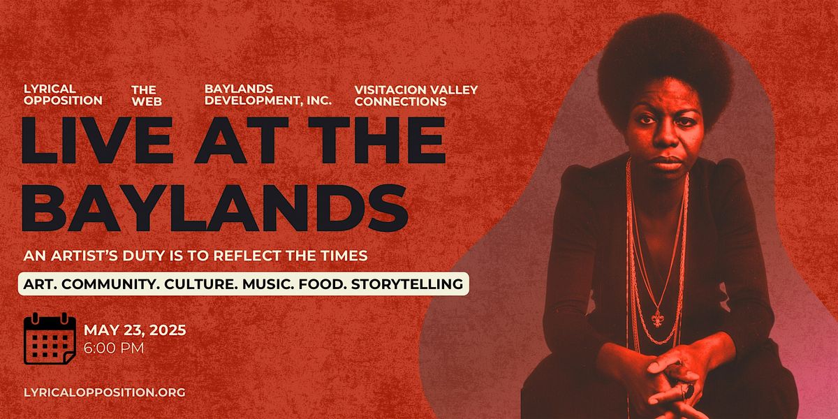 LIVE AT THE BAYLANDS — REFLECT THE TIMES, 23 May | Event in San Francisco | AllEvents