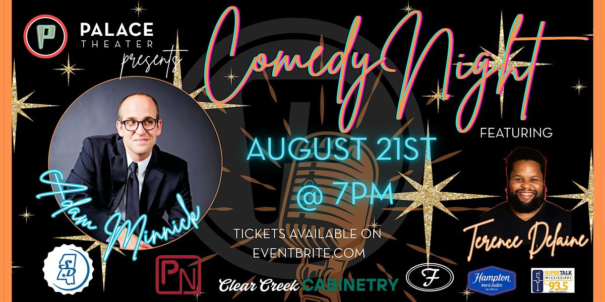 Comedy Night with Adam Minnick, 21 August | Event in McComb | AllEvents