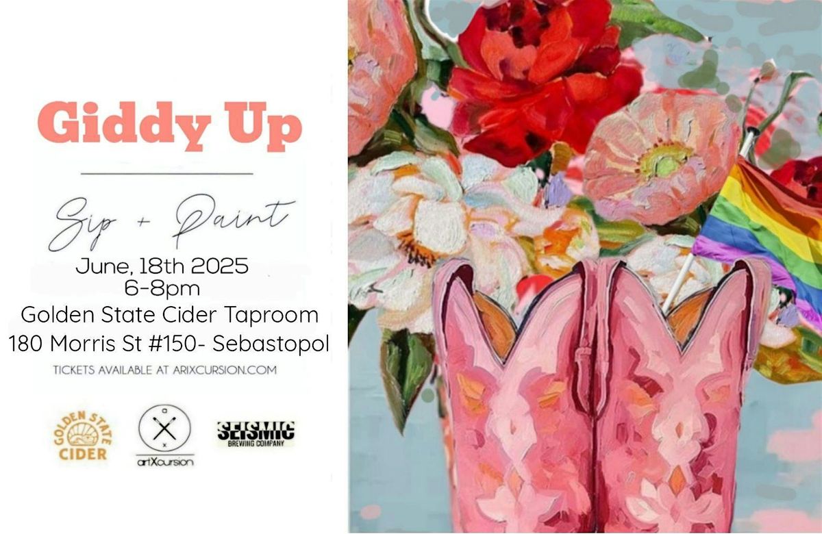 Giddy Up Paint Night!, 18 June | Event in Sebastopol | AllEvents