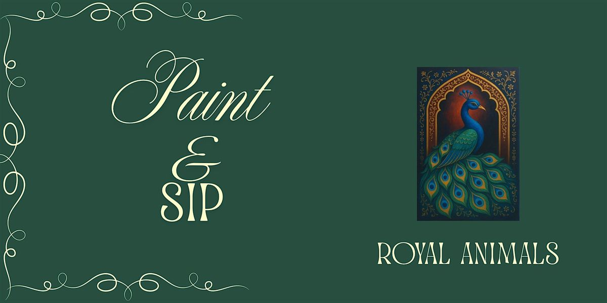 Paint N Sip - Royal Animals | Royal Nawaab Pyramid, 7 November | Event in Stockport | AllEvents