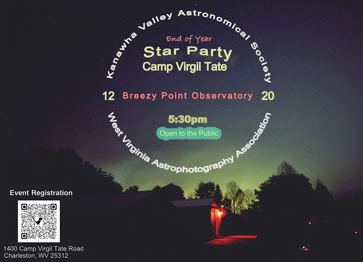 KVAS & WVAA End of Year Star Party, 20 December | Event in Charleston | AllEvents