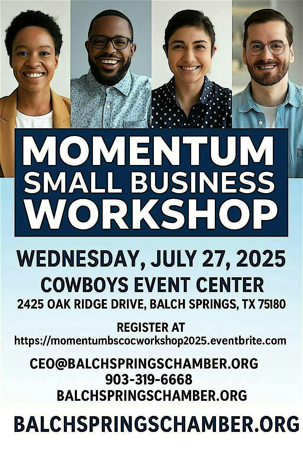 Momentum: Growing Strong Businesses, Building Stronger Communities, 27 August | Event in Balch Springs | AllEvents